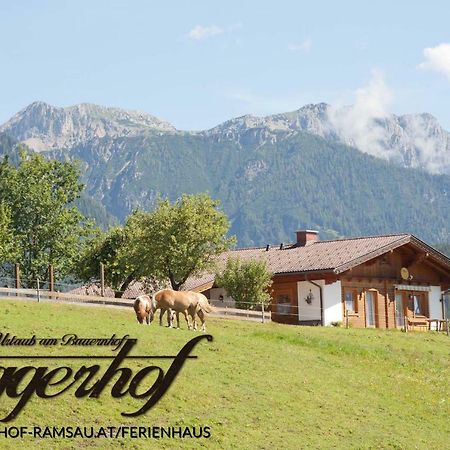 Eggerhof - Ferienhaus Ramsau am Dachstein Buitenkant foto